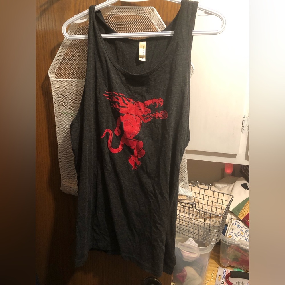 🎃Canvas Devil Tank Top- 628 $12 or 🎉
